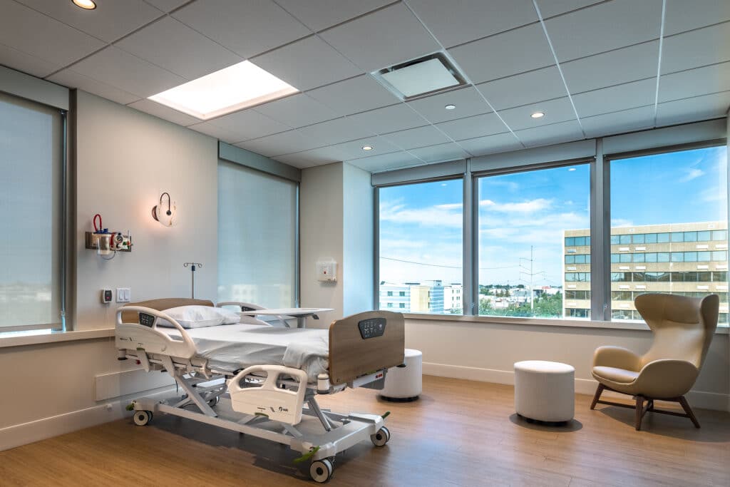 Omega Hospital Patient Room 1